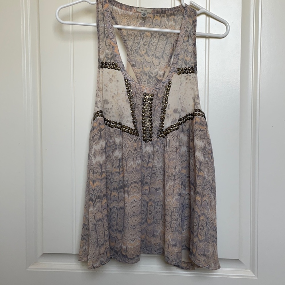 Studded snakeskin top from Urban Outfitters!
